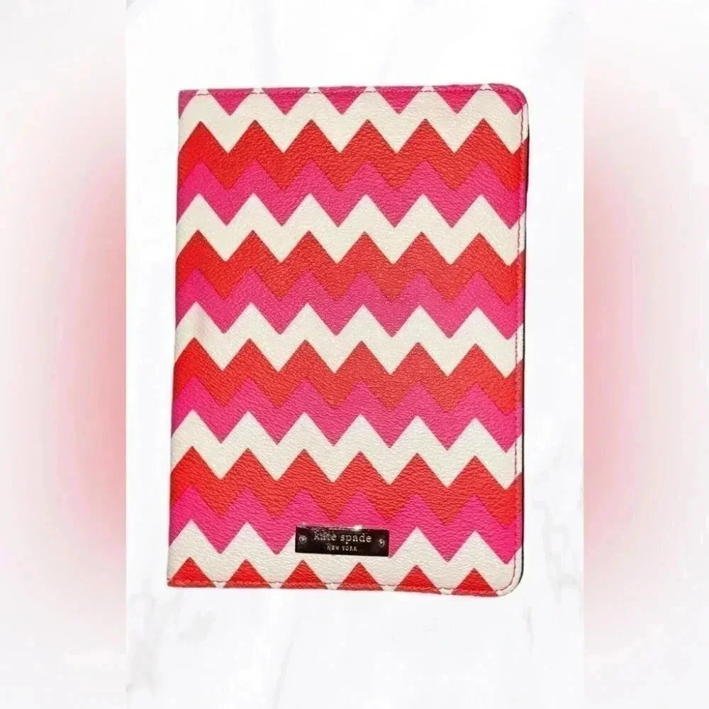 Kate Spade stylish geometric protect pebbled trend colorful ipad mini folio case